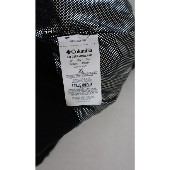 Columbia XU900 010 Unisex O/S Black Polar Plunge Peruvian Acrylic Knit Beanie - Picture 7 of 7